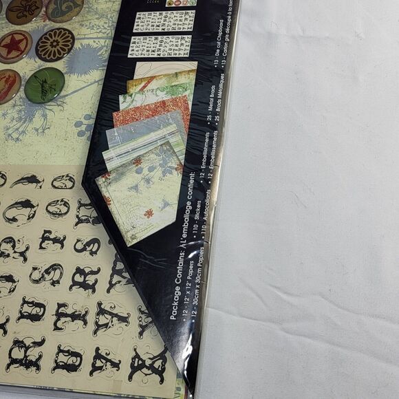 Me & My Big Ideas MAMBI Scrapbook Kit Stickers Letters Brads Cardstock SPK-01 - Picture 3 of 6